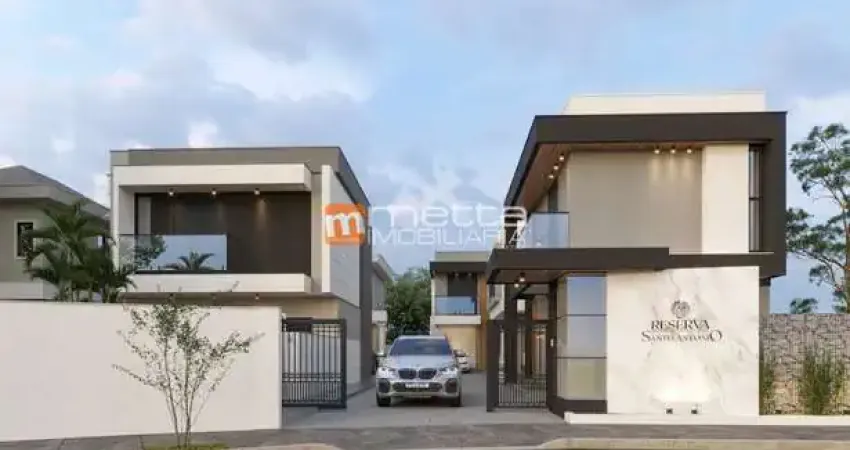 Casa em condomínio fechado com 3 quartos à venda na Rua de Pádua, 272, Santo Antônio de Lisboa, Florianópolis