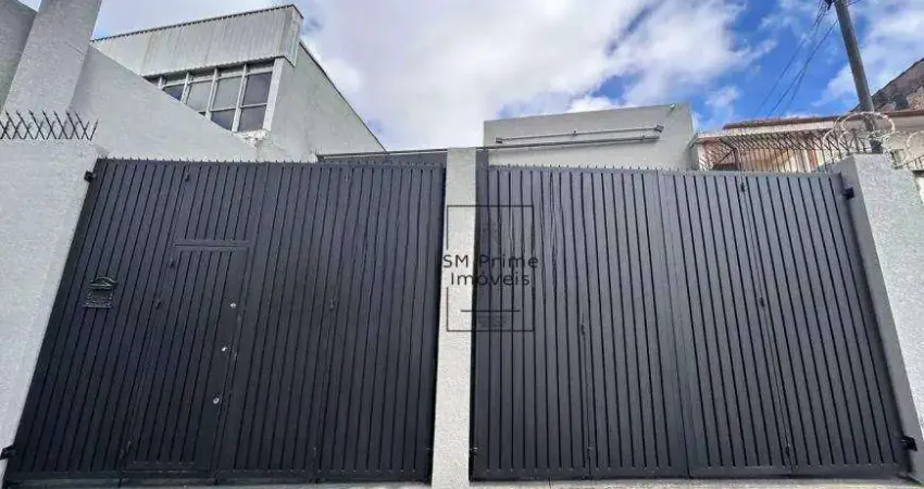 Galpão para alugar, 600 m² por r$ 27.000,00/mês - carandiru - são paulo/sp