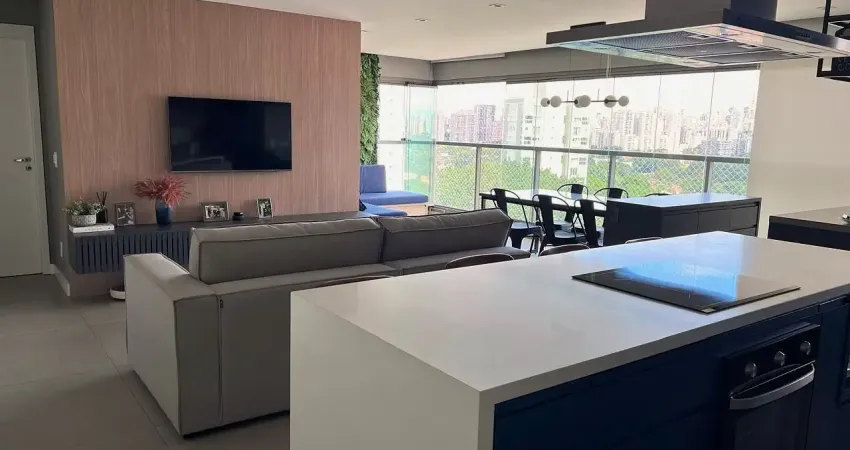 Apartamento a venda de 98m2, 2 suites + 1 home office com ar condicionado, 2 vagas, lazer completo, na vila olímpia