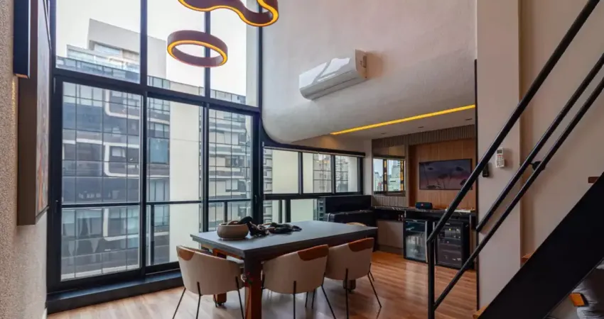 Apartamento a venda de 127m2, com 3 suites + mezanino e 3 vagas, lazer clube, na vila olímpia