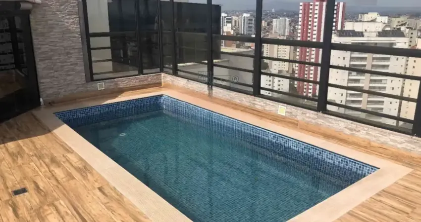 Cobertura com 3 dormitórios à venda, 6 vagas fixas, 207 m² , lazer completo, por r$ 1.990.000,00 - vila mascote