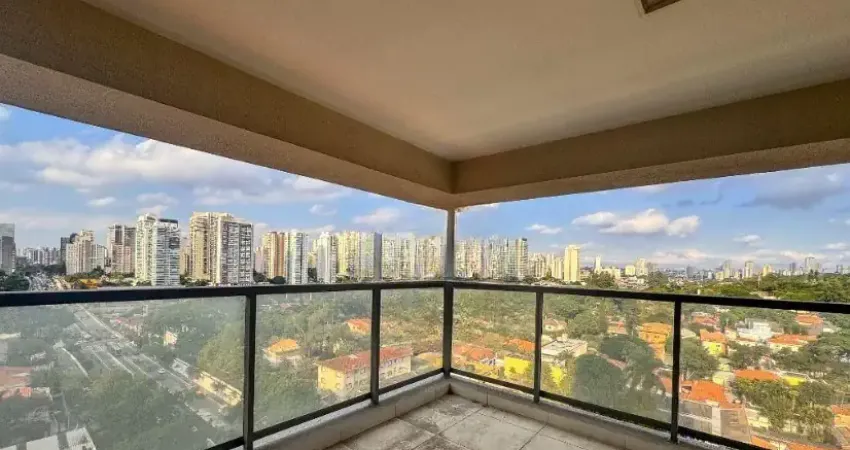 Apartamento a venda semi mobiliado de 130m2, 3 suites com 2 vagas de garagem, lazer completo, campo belo