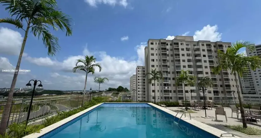 Apartamento para locação em manaus, ponta negra, 2 dormitórios, 1 suíte, 2 banheiros, 1 vaga