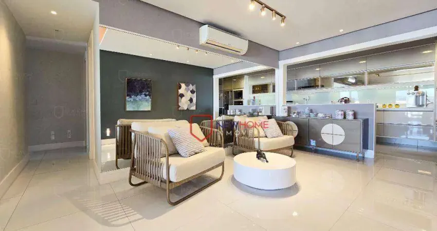 Apartamento majestic sala ampliada 3 suítes à venda, 147 m² por - barra olímpica - rio de janeiro/rj