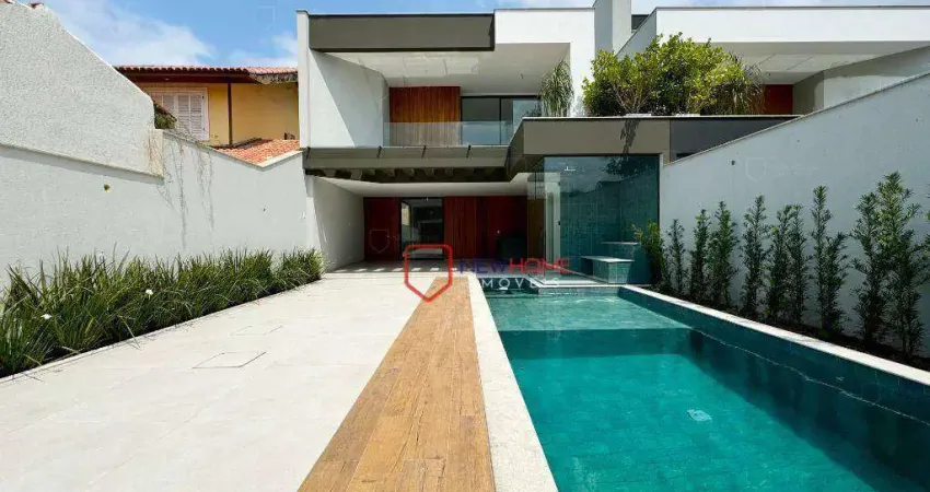 Linda casa com 5 suítes à venda por r$ 4.600.000 - barra da tijuca - rio de janeiro/rj