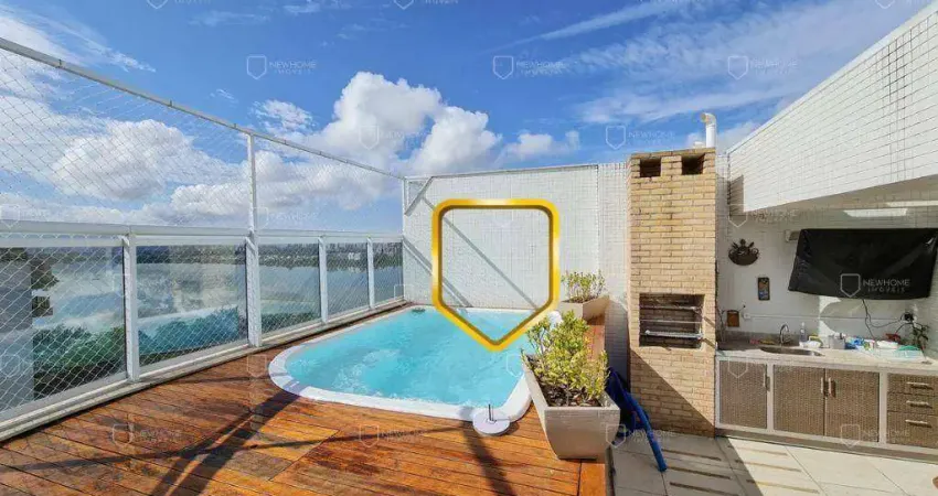 Cobertura com 4 quartos à venda, 247 m² por r$ 2.100.000 - barra da tijuca - rio de janeiro/rj