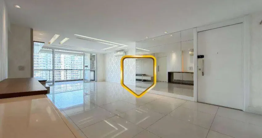 Apartamento com 4 dormitórios para alugar, 166 m² por r$ 16.200,00/mês - barra olímpica - rio de janeiro/rj