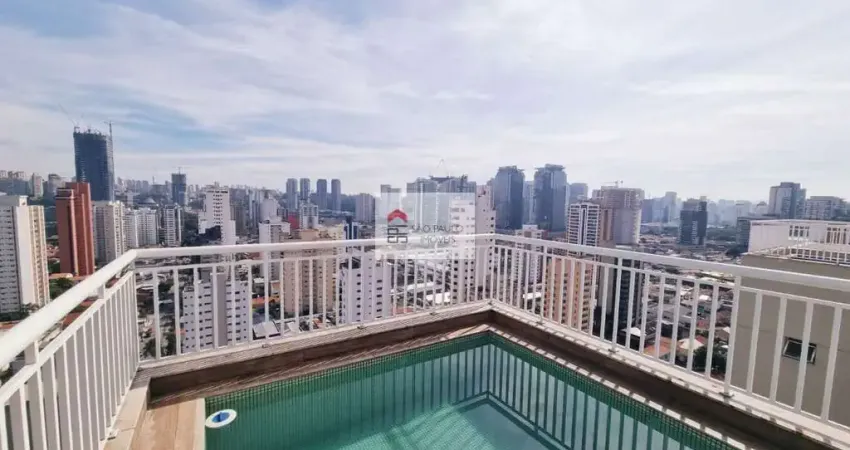 Cobertura com 4 dormitórios com piscina na chácara santo antônio