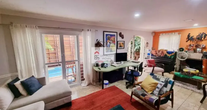 Casa de condomínio à venda na região do brooklin paulista com 354 m²,  4 suítes, garagem para 3 vaga
