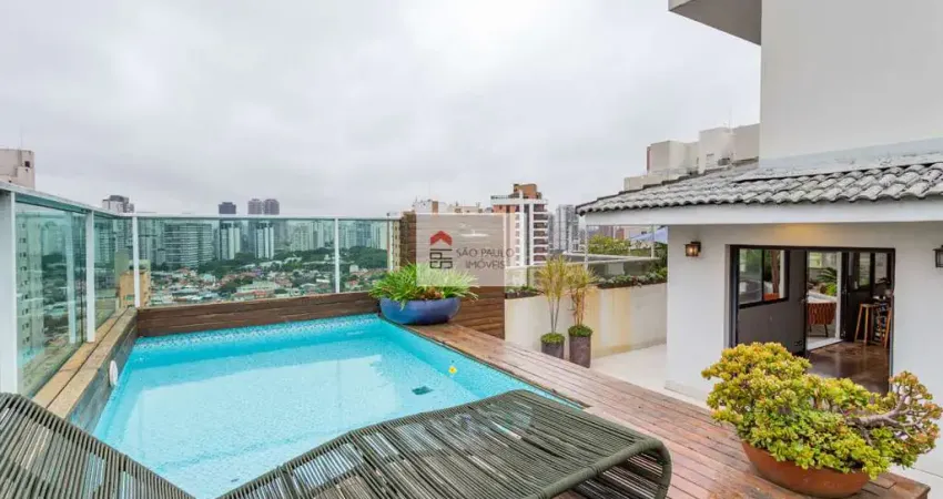 Cobertura com 4 quartos à venda na Rua Alexandre Dumas, 1057, Chácara Santo Antônio, São Paulo