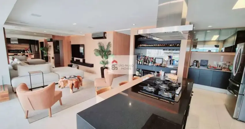 Belo apartamento de 132m² 2 quartos , 2 suítes , varanda e lazer completo.