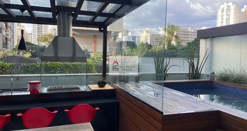 Lindo apartamento garden com acabamento de alto padrão no brooklin, com 382m²