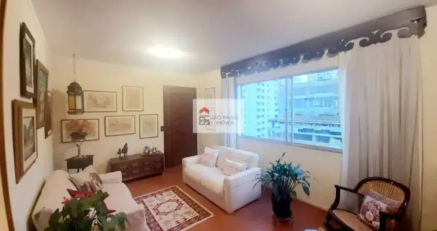 Apartamento de 150 metros com 4 dormitórios, 2 vagas no campo belo