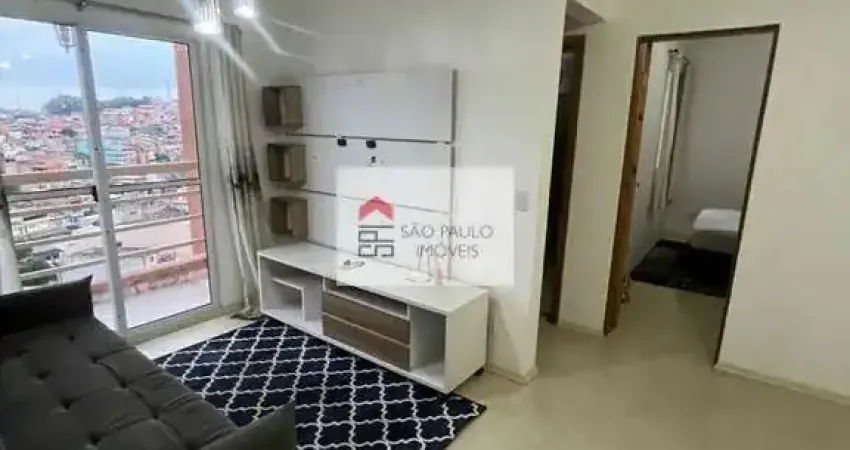 Apartamento semi mobiliado em embu no vista alegre de 2 quartos 1 vaga e sacada.