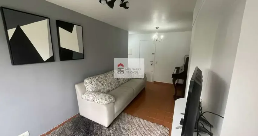 Apartamento para alugar com 43 m³, 1 dormitório, 1 vaga de garagem e salão de festas.