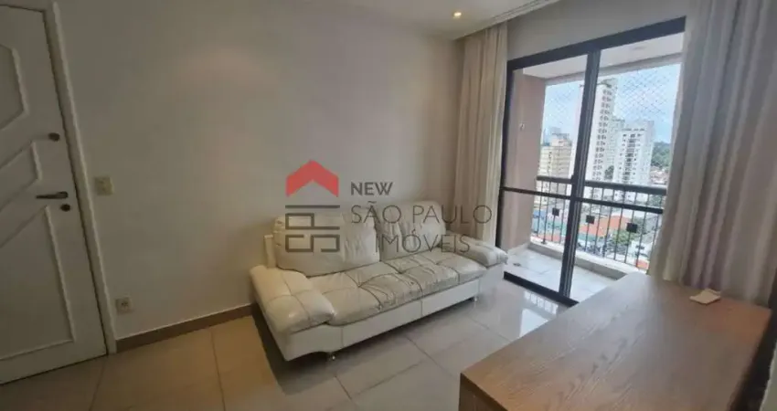 Excelente apto para alugar, com 45 m² MOBILIADO, na Chácara Santo Antonio.