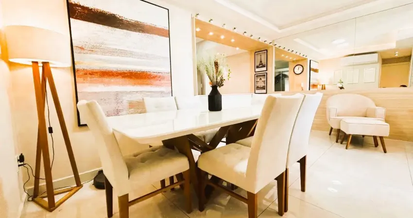 Apartamento completo com 3 quartos (1 suíte com closet) e 97,5 m² — área gourmet, planejados e eletrodomésticos prontos para você morar!