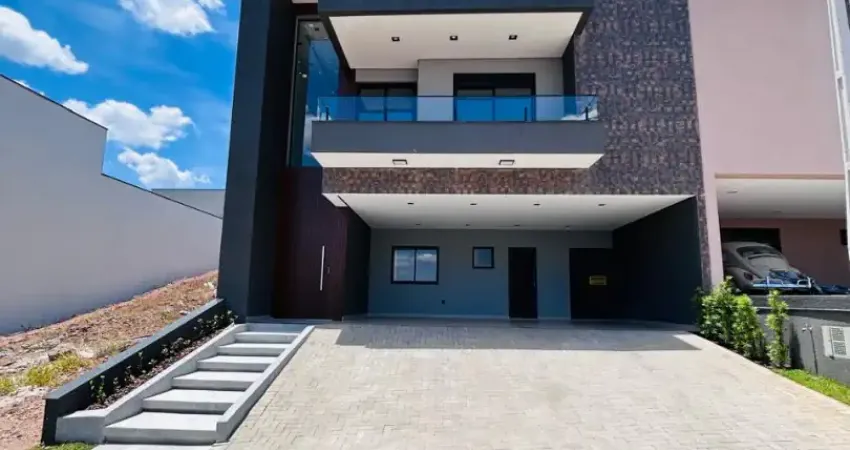 Casa com 4 suítes à venda, 261 m²,  condomínio jardim residencial pampulha, sorocaba/sp.
