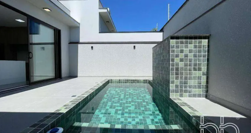 Casa com 3 dormitórios à venda, 185 m² por r$ 1.649.999,00 - condomínio residencial milano - indaiatuba/sp