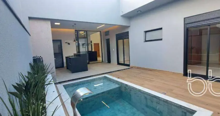 Casa com 3 dormitórios à venda, 180 m² por r$ 1.500.000,00 - condomínio jardim viena - indaiatuba/sp