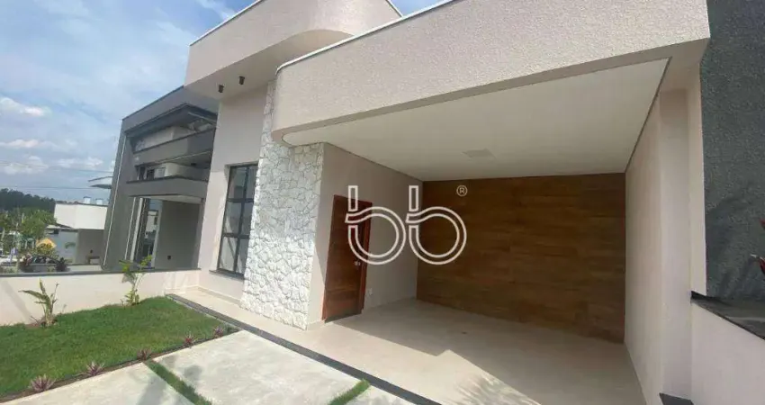 Casa com 3 dormitórios à venda, 135 m² por r$ 1.200.000,00 - condomínio gran reserve - indaiatuba/sp