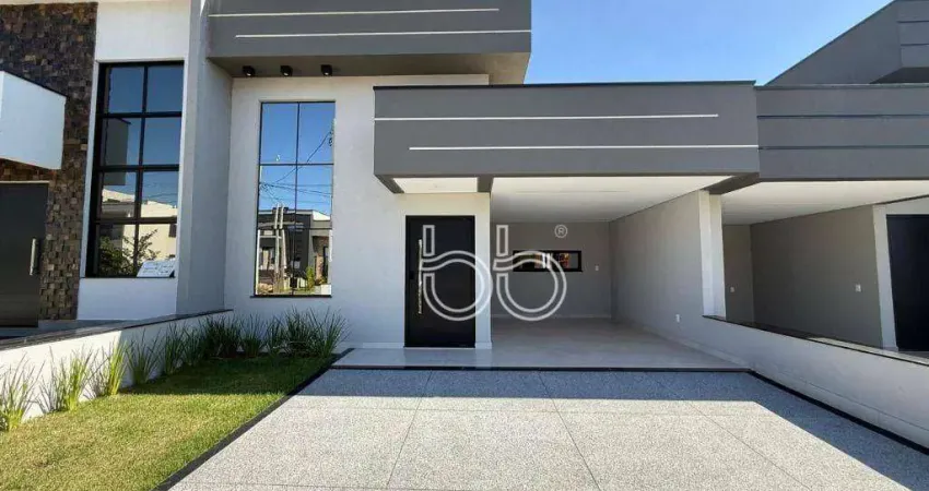 Casa com 3 dormitórios à venda, 140 m² por r$ 1.100.000,00 - condomínio gran reserve - indaiatuba/sp