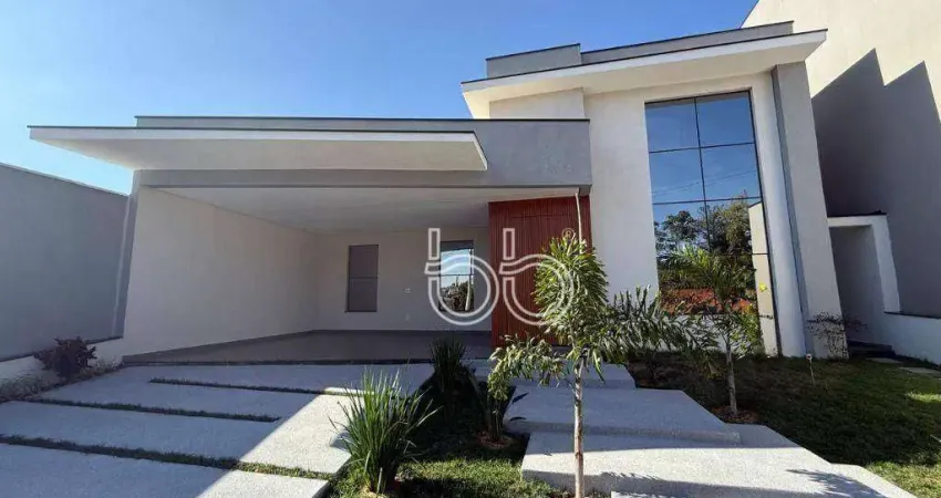 Casa com 3 dormitórios à venda, 200 m² por r$ 1.600.000,00 - condomínio gran reserve - indaiatuba/sp