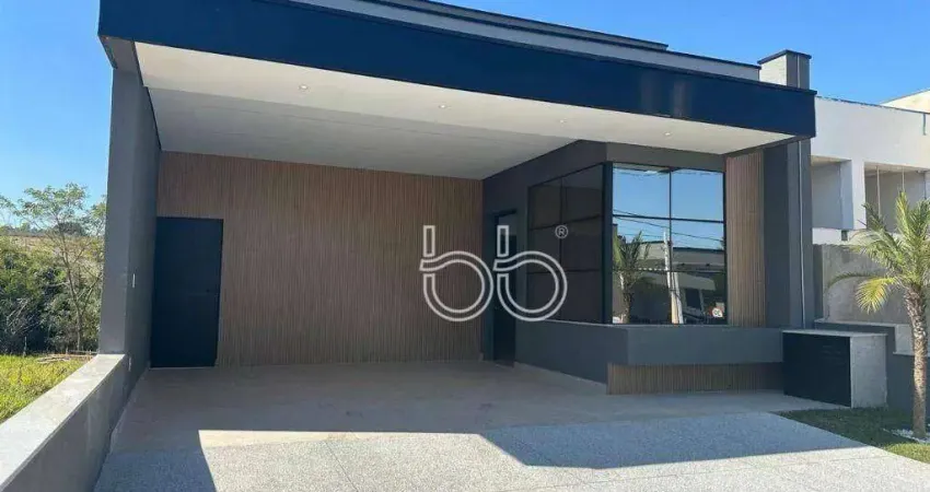 Casa com 3 dormitórios à venda, 208 m² por r$ 2.000.000,00 - condomínio gran reserve - indaiatuba/sp