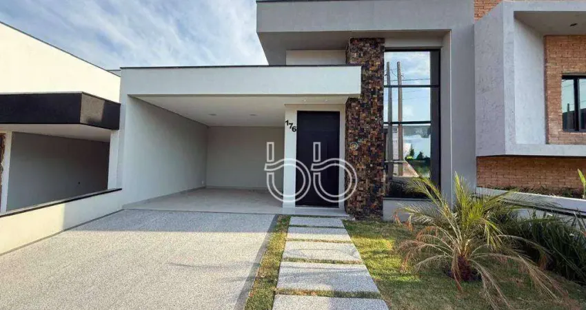 Casa com 3 dormitórios à venda, 131 m² por r$ 1.090.000,00 - condomínio gran reserve - indaiatuba/sp