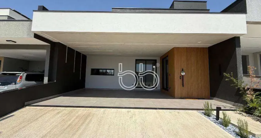 Casa com 3 dormitórios à venda, 133 m² por r$ 1.230.000,00 - condomínio gran reserve - indaiatuba/sp