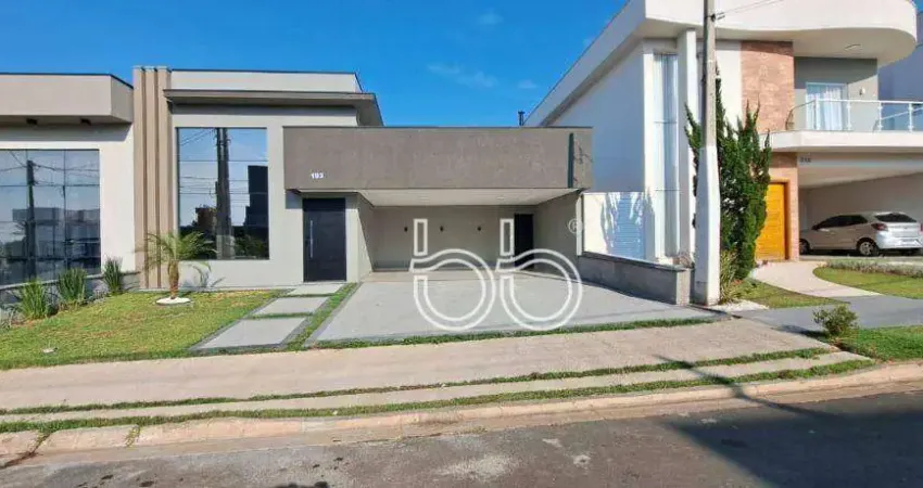 Casa com 3 dormitórios à venda, 196 m² por r$ 1.650.000,00 - condomínio jardins di roma - indaiatuba/sp