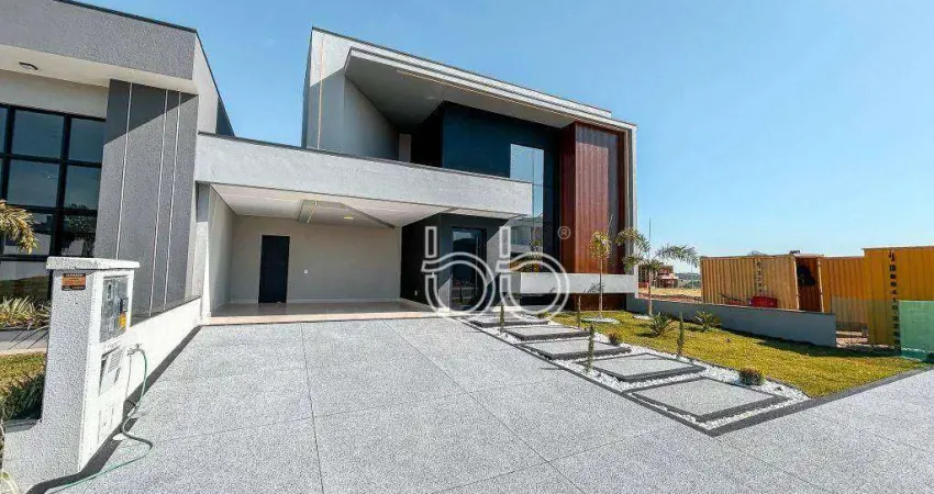 Casa com 3 dormitórios à venda, 212 m² por r$ 2.050.000,00 - condomínio maria cândida - indaiatuba/sp