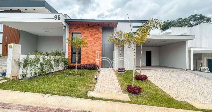Casa com 3 dormitórios à venda, 190 m² por r$ 1.795.000,00 - condomínio london park - indaiatuba/sp