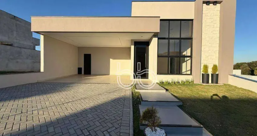 Casa com 3 dormitórios à venda, 190 m² por r$ 1.980.000,00 - condomínio london park - indaiatuba/sp