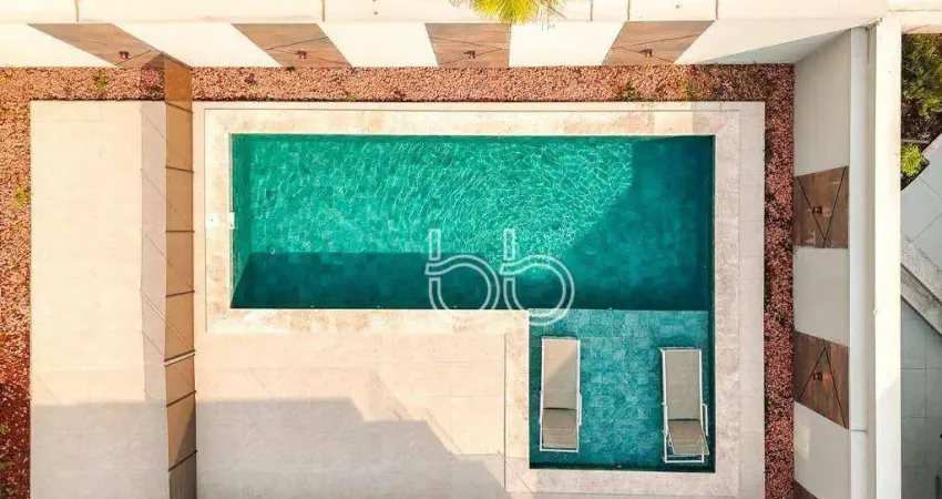 Casa com 4 dormitórios, 560 m² - venda por r$ 5.000.000,00 ou aluguel por r$ 26.650,00/mês - condomínio jardim paradiso - indaiatuba/sp