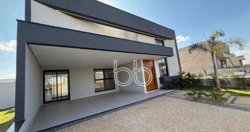 Casa com 3 dormitórios à venda, 187 m² por r$ 2.050.000,00 - condomínio maria cândida - indaiatuba/sp