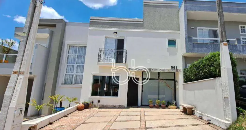 Casa com 3 dormitórios à venda, 202 m² por r$ 1.080.000,00 - condomínio vista verde - indaiatuba/sp