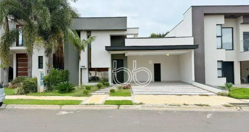 Casa com 3 dormitórios à venda, 230 m² por r$ 2.610.000 - condomínio residencial duas marias - indaiatuba/sp