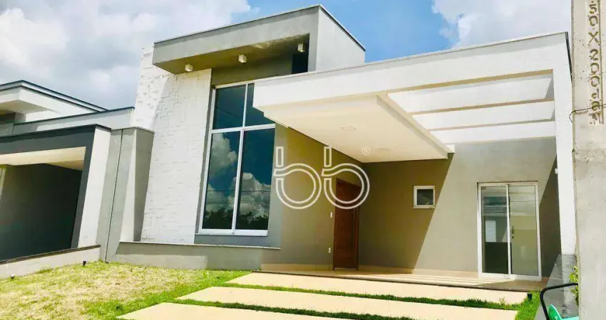 Casa com 3 dormitórios à venda, 160 m² por r$ 1.290.000,00 - condomínio jardim viena - indaiatuba/sp