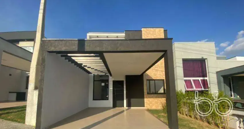 Casa com 2 dormitórios à venda, 172 m² por r$ 1.190.000,00 - condomínio residencial vila rica - indaiatuba/sp