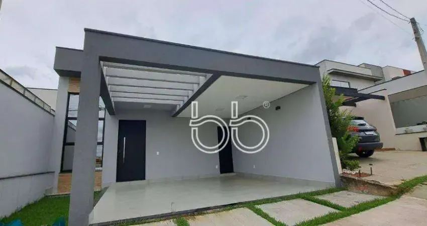 Casa com 3 dormitórios à venda, 110 m² por r$ 925.000,00 - condomínio vila ytu - indaiatuba/sp