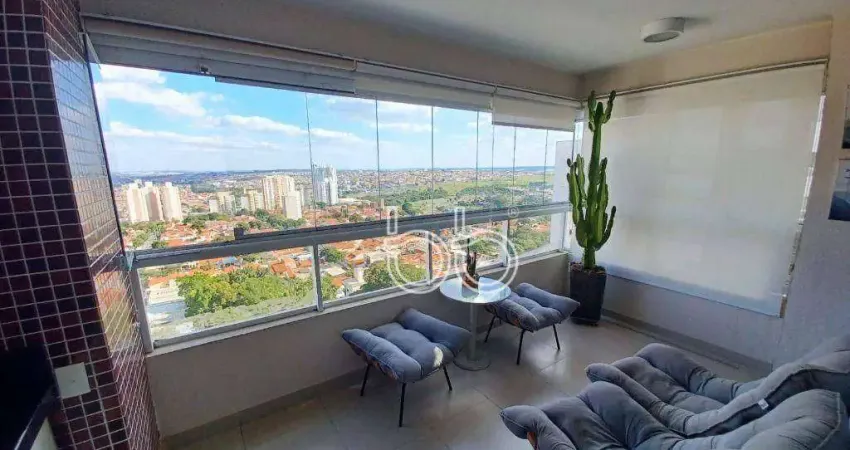 Apartamento com 3 dormitórios à venda, 128 m² por r$ 1.595.000,00 - condomínio edifício due - indaiatuba/sp