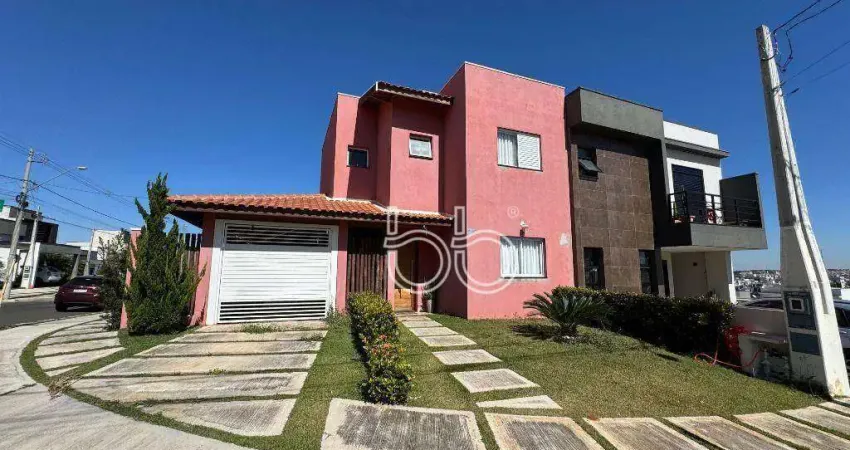 Casa com 3 dormitórios à venda, 161 m² por r$ 1.280.000,00 - condomínio residencial vila rica - indaiatuba/sp