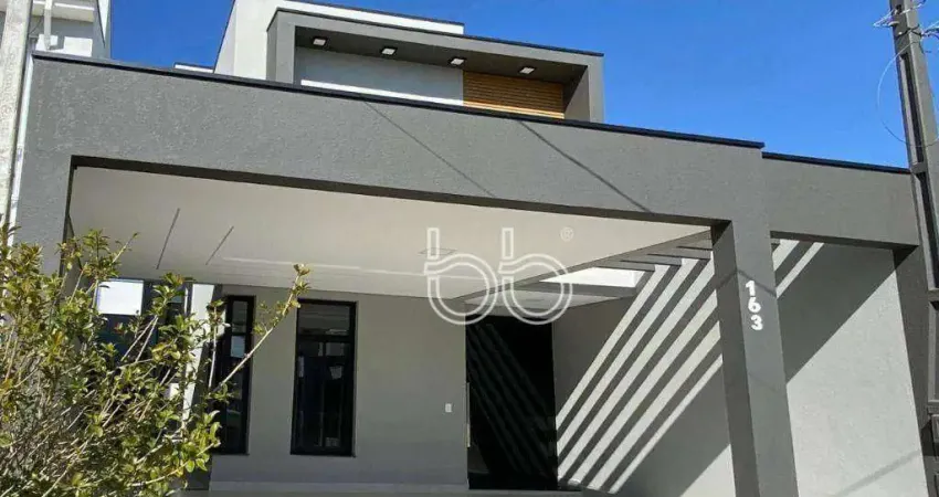 Casa com 3 dormitórios à venda, 148 m² por r$ 1.250.000,00 - condomínio park real - indaiatuba/sp