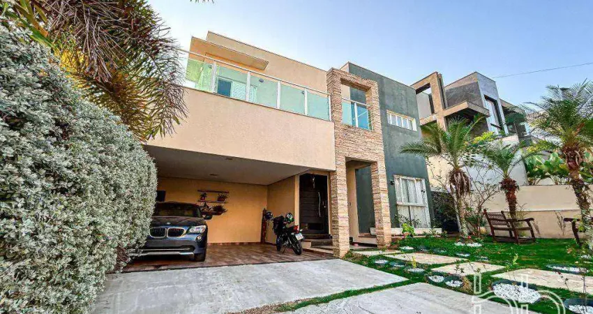 Casa com 3 dormitórios à venda, 450 m² por r$ 2.799.999,00 - condomínio helvetia park - indaiatuba/sp