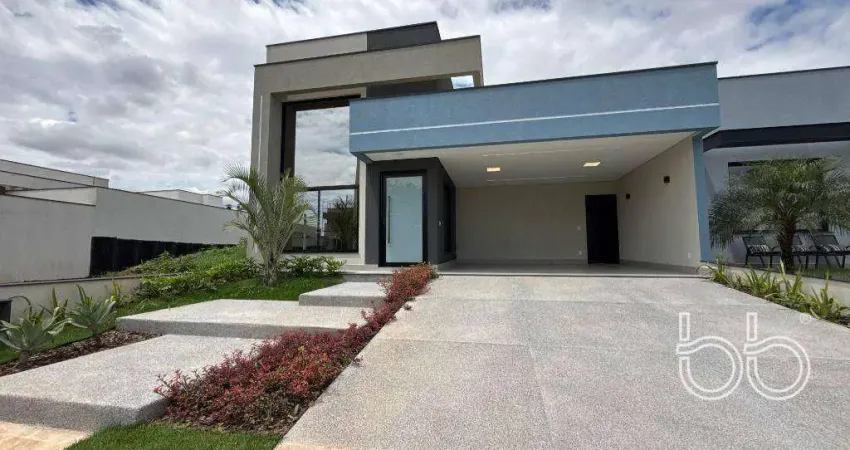 Casa com 3 dormitórios à venda, 202 m² por r$ 1.775.000,00 - condomínio piemonte - indaiatuba/sp