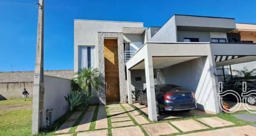 Casa com 2 dormitórios à venda, 150 m² por r$ 1.005.000,00 - condomínio park real - indaiatuba/sp