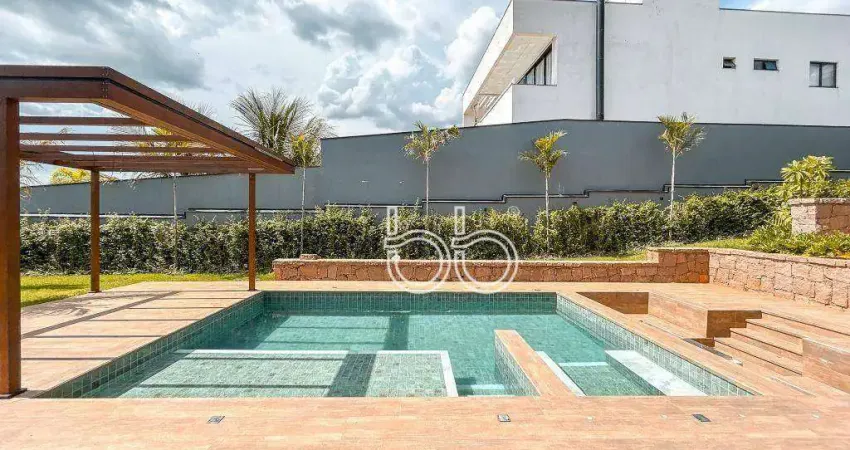 Casa com 4 dormitórios à venda, 690 m² por r$ 6.795.000,00 - condomínio reserva petrus residencial - indaiatuba/sp