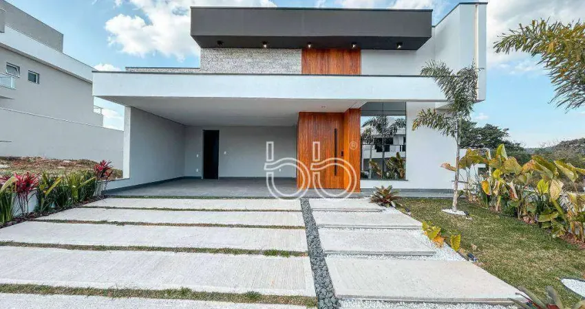 Casa com 3 dormitórios à venda, 198 m² por r$ 1.650.000,00 - condomínio residencial evidências - indaiatuba/sp