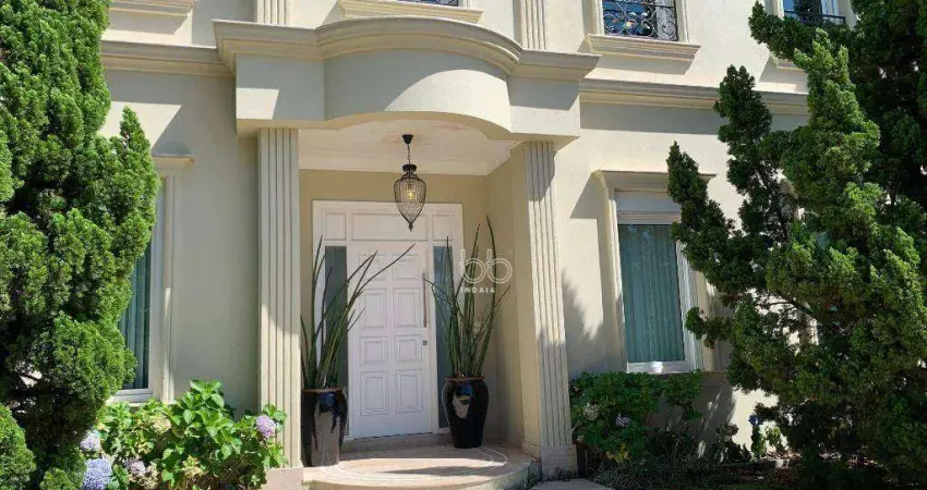 Casa com 4 dormitórios à venda, 790 m² por r$ 8.500.000,00 - condomínio maison du parc - indaiatuba/sp